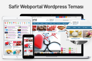 Safir Web Portal Wordpress Teması