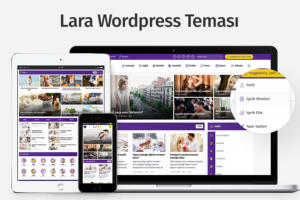 Lara Wordpress Teması